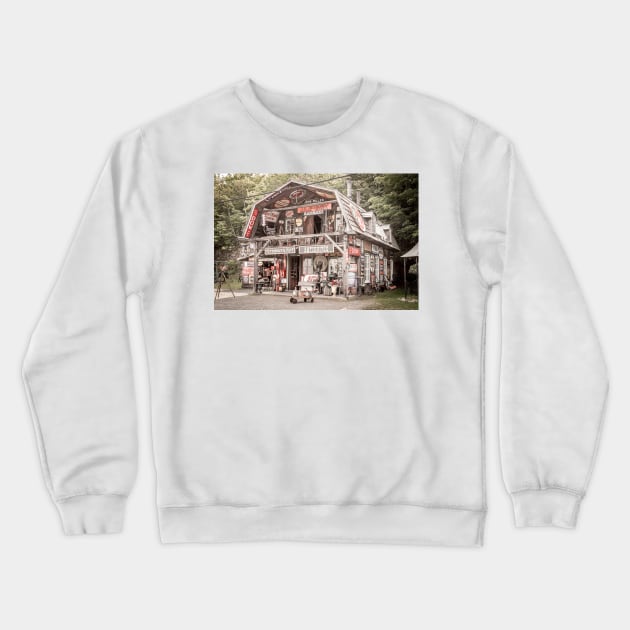 Weathervanes To Antique Trains 2 Crewneck Sweatshirt by Robert Alsop